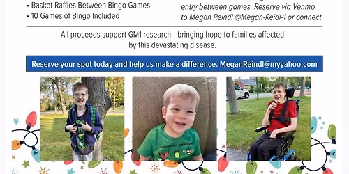 Cure GM1 Bingo Bash