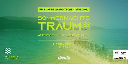 MS SOMMERNACHTSTRAUM #HardTechnoSpecial w\/ MARIKA ROSSA & ELASY - Attersee