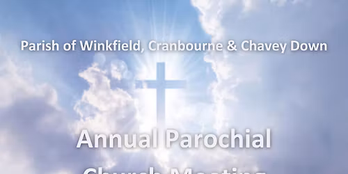 APCM - Annual Parochial Church Meeting