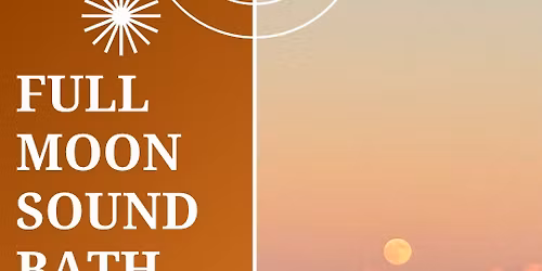 Full Moon Sound Healing @ The Beach!