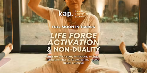 November Taurus Supermoon: KAP  Go Deeper @ East ATX