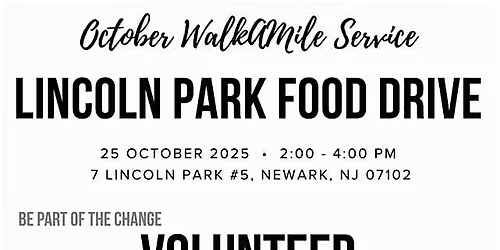 Lincoln Park Food Drive