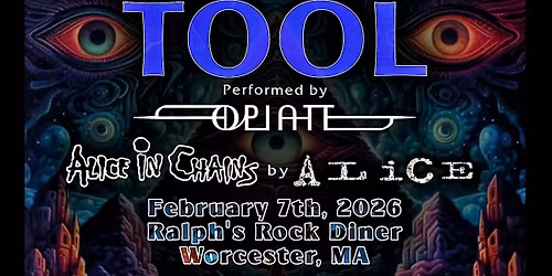 TOOL & AIC Tribute Night @ Ralphs Rock Diner