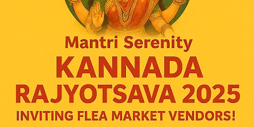 Mantri Serenity Flea Market Event 