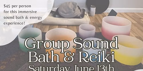Group Sound Bath & Reiki