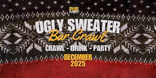 Wilmington, NC Ugly Sweater Bar Crawl