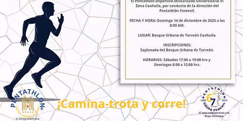 Carrera Atl\u00e9tica Pentathl\u00f3n 5K