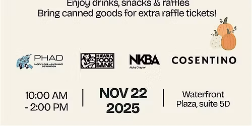 NKBA, Cosentino, & PHAD Holiday Sip & Shop & Food Drive - MAKERS WANTED!