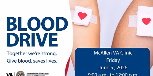 Blood Drive in Partnership with Vitalant at McAllen VA Clinic