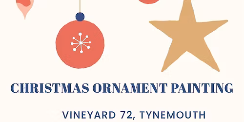 Ceramic Christmas decoration painting workshop