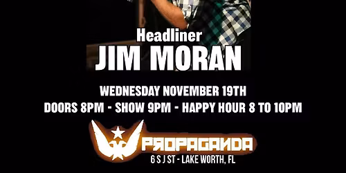 FREE COMEDY NIGHT! Get ready to laugh your face off \u2014 Jim Moran