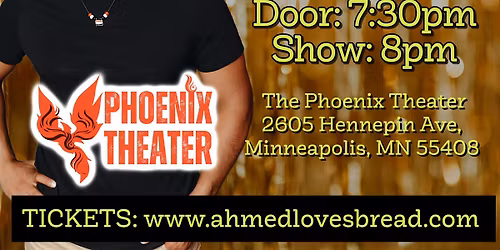 Yemeni-American comedian AhmedLovesBread in Minneapolis!