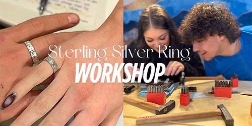 Sterling Silver Stamped & Textured Ring Workshop