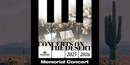 Benefit Concert of Remembrance - ticketed ($30)
