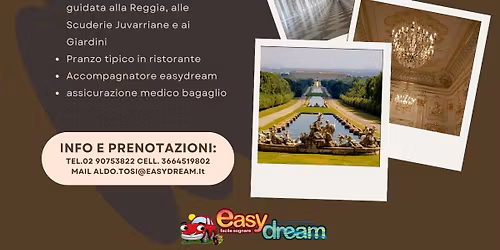 REGGIA DI VENARIA CON PRANZO