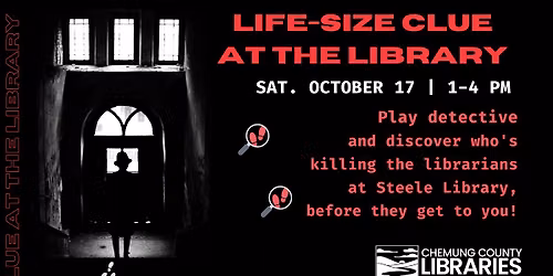 Steele - Life-Size Clue at the Library