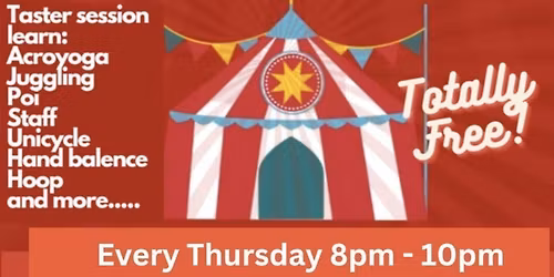 Juggling, Acroyoga and Flow - Circus Skills Exchange!
