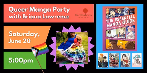 Queer Manga Party with Briana Lawrence