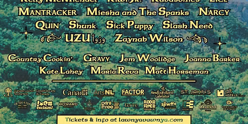 LAWNYA VAWNYA 16 — Downtown St. John's