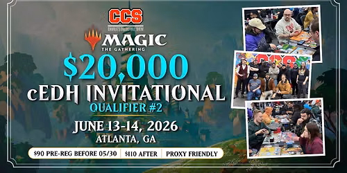 CCS $20,000 cEDH Invitational Qualifier #2