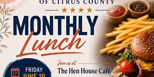 FVNCC Monthly Social & Luncheon