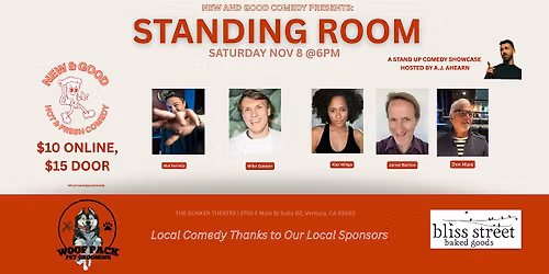 Standing Room: A Standup Comedy Showcase