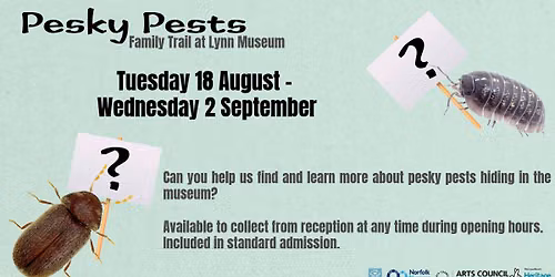 Pesky Pests Family Trail at Lynn Museum