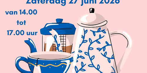 High tea bingo Rozen & Radijs Burgerveen 27 juni