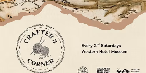 Crafter's Corner - 2nd Saturdays