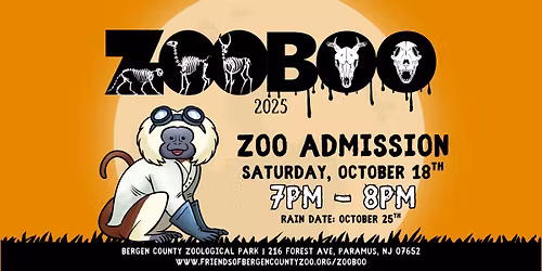 Zoo Boo 2025 Saturday Oct 18 @ 7pm