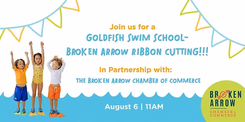 Goldfish Swim School Broken Arrow Ribbon Cutting