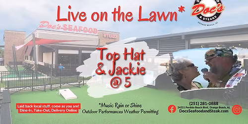 Live on the Lawn with Top Hat & Jackie