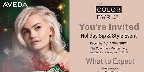 Bentwater Life Holiday Sip & Style with The Color Bar