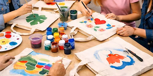 Paint Your Own Tote Bag at Sankofa (Dundas) Square!