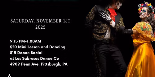 D\u00eda de los Muertos Noche Latina; Pitt Salsa Club Fundraiser
