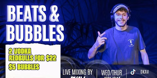 Beats & Bubbles at Eva