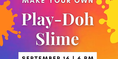 Make Your Own Play-Doh Slime