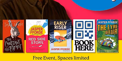 Jasper Fforde at Penzance Library