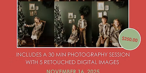 Merry Moments: Holiday Mini Photo Sessions with NHA