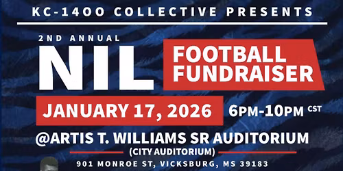 2nd Annual KC-1400 Collective NIL Football Fundraiser