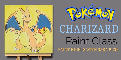 Charizard Pokemon Paint Class