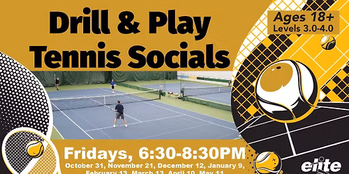 Drill & Play Tennis Socials