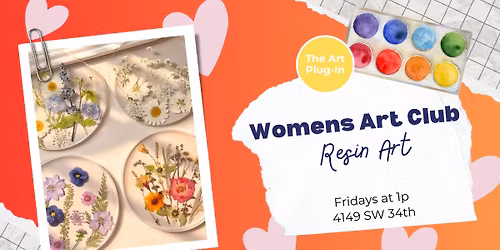 Resin Art - Women's Art Club
