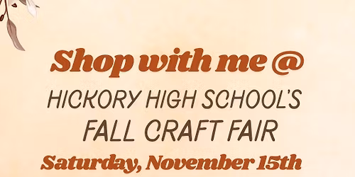 Handmade By Karlee @ Hickory HS Craft Fair 