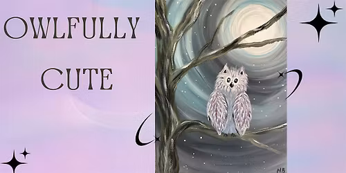 Paint and Sip at Horan - OWLFULLY CUTE
