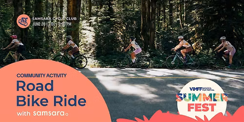 Community Road Bike Ride with Samsara Cycles