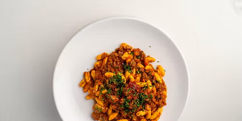 Bolognese with Cavatelli