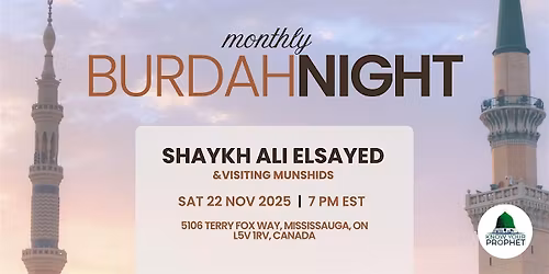 Monthly Burdah Night
