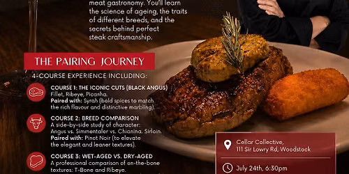 Steak Tasting Experience @ Cellar Collective Wine Bar, Woodstock
