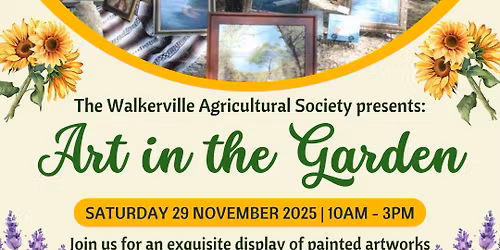 Art in the Garden \ud83c\udfa8\ud83e\udebb